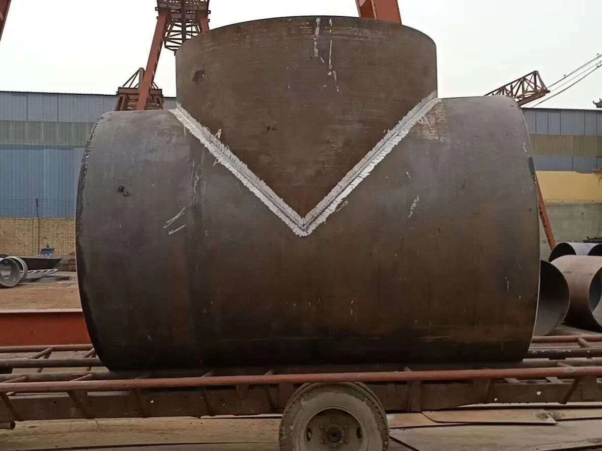 大口徑焊接三通2032*12，鋼板制焊接三通